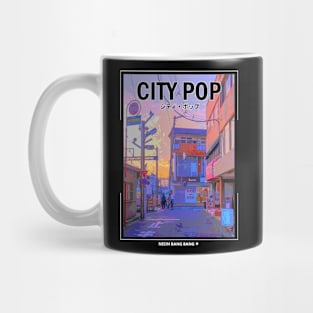 City Pop Vaporwave Aesthetic Mug